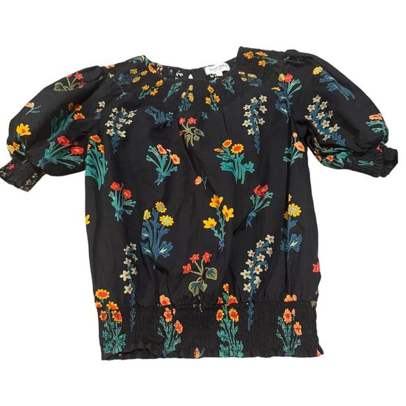 Olivia James Tops - Olivia James Floral Short Sleeve Top Sz. S